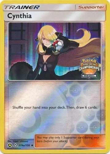 Ultra Prism Cynthia [Regional-Championship] Pokémon card